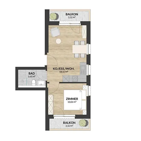 Appartamento A Casa Tuerkis *