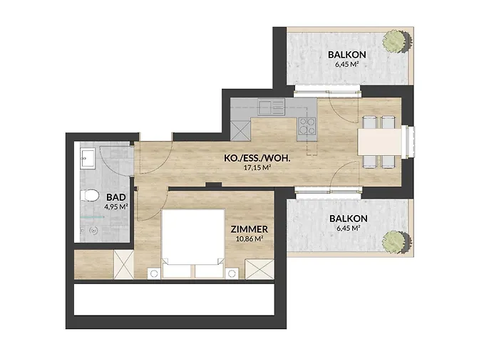 A Casa Tuerkis Appartement