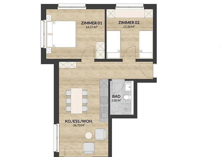 Apartment A Casa Tuerkis *